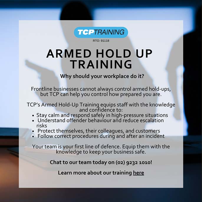 Armed Hold-Up Training: Why Preparation Matters