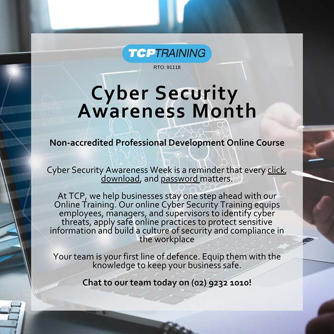 October is Cybersecurity Awareness Month